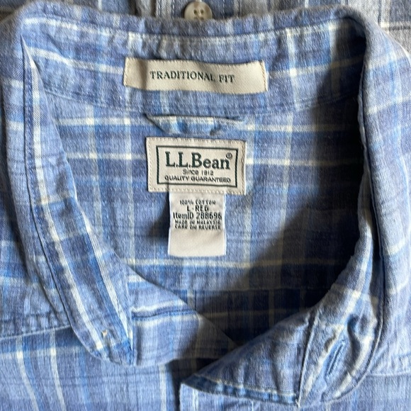 2 LL Bean button up shirts. - Picture 4 of 5